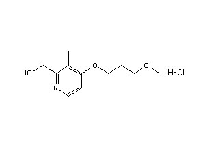 2-Hydroxymethyl-3-methyl-4-(3-methoxypropoxy)pyridine hydrochloride
