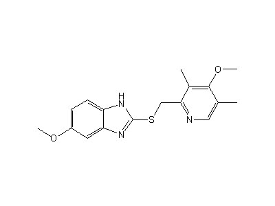 5-methoxy-2-[[(4-methoxy-3,5-dimethyl-2-pyridinyl)methyl]thio]-1H-benzoimidazole